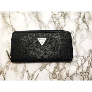 Vintage 1980s Guess Black Wallet